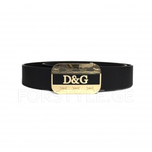 Dolce & Gabbana-ს ტყავის ქამარი 1087